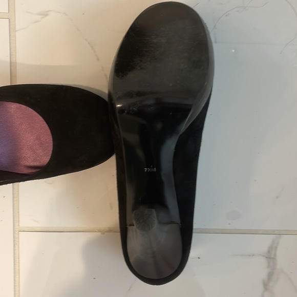 Rampage black suede high heels - Picture 6 of 6